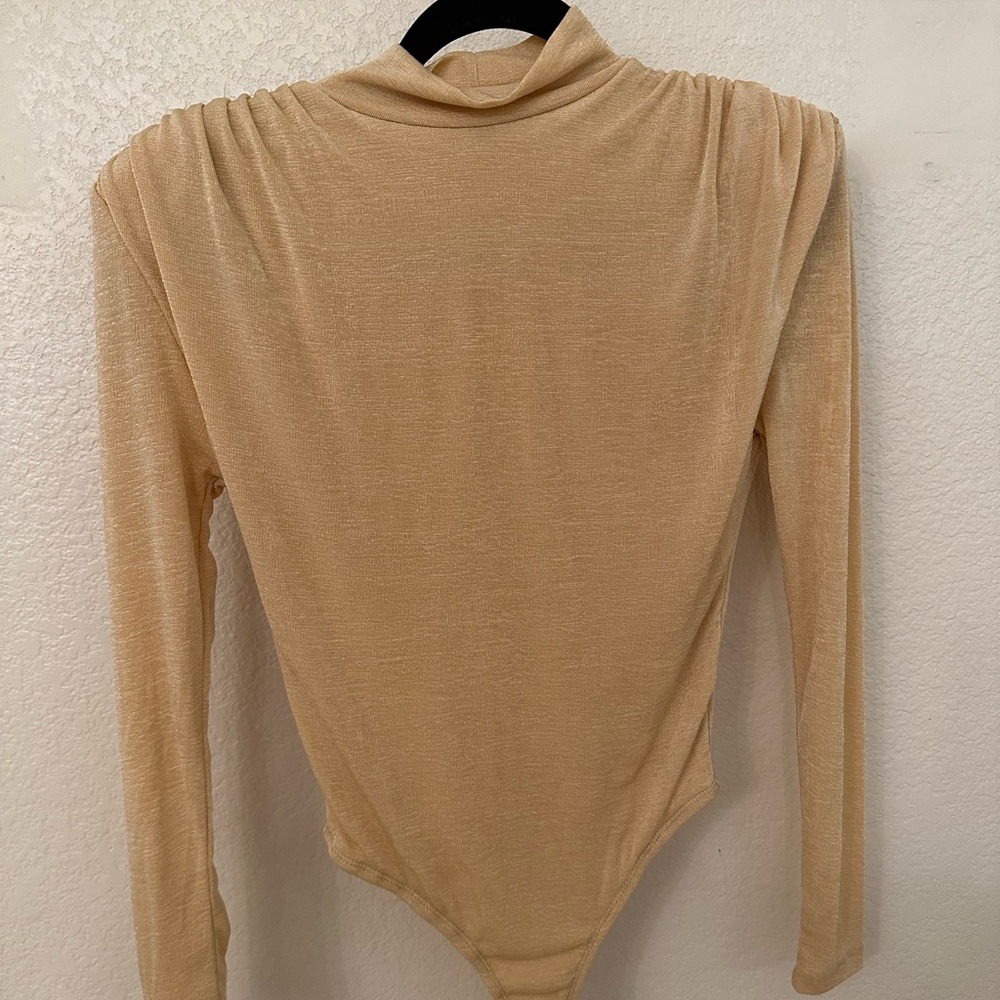 High neck bodysuit